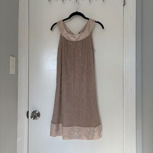 Enfocus Studio Champagne Sleeveless Dress